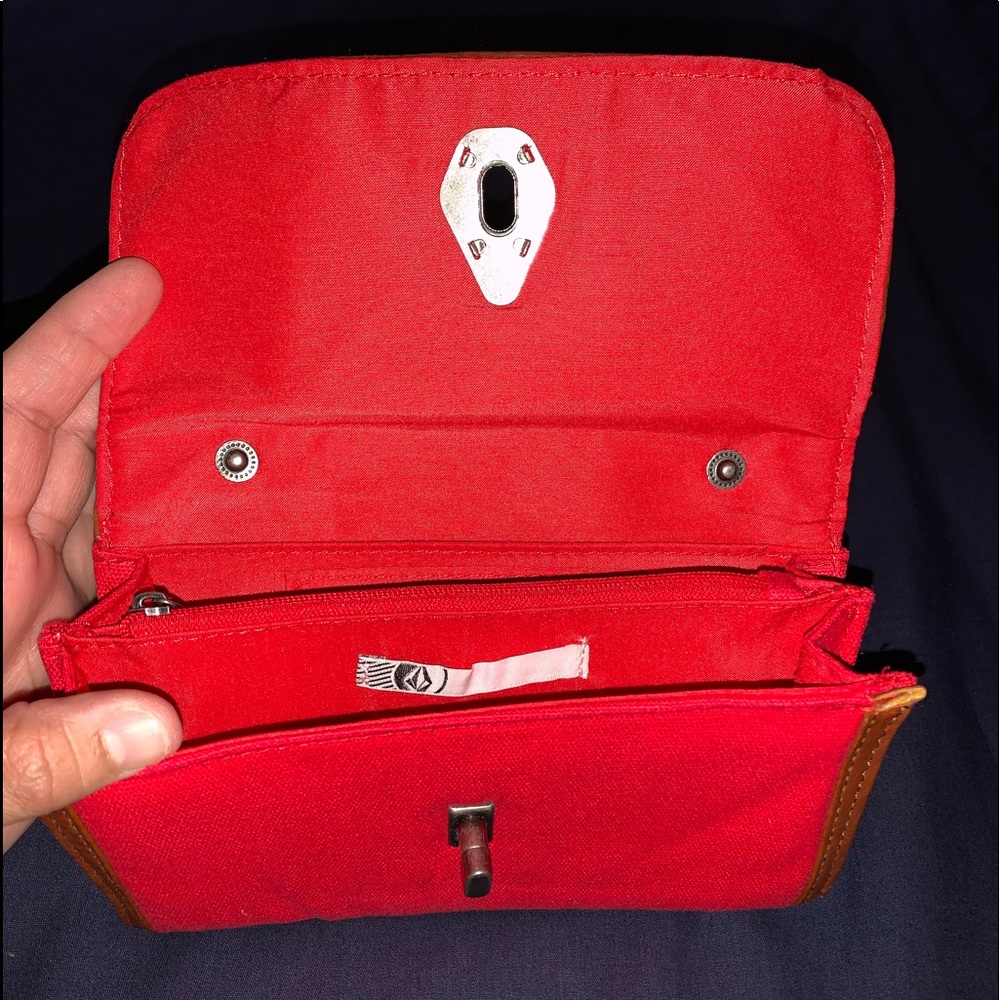Red Volcom Wallet - Picture 2 of 2